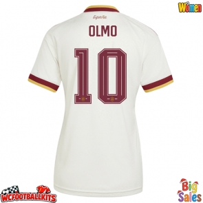 Spain Dani Olmo #10 Replica Away Stadium Shirt for Women World Cup 2026 Short Sleeve